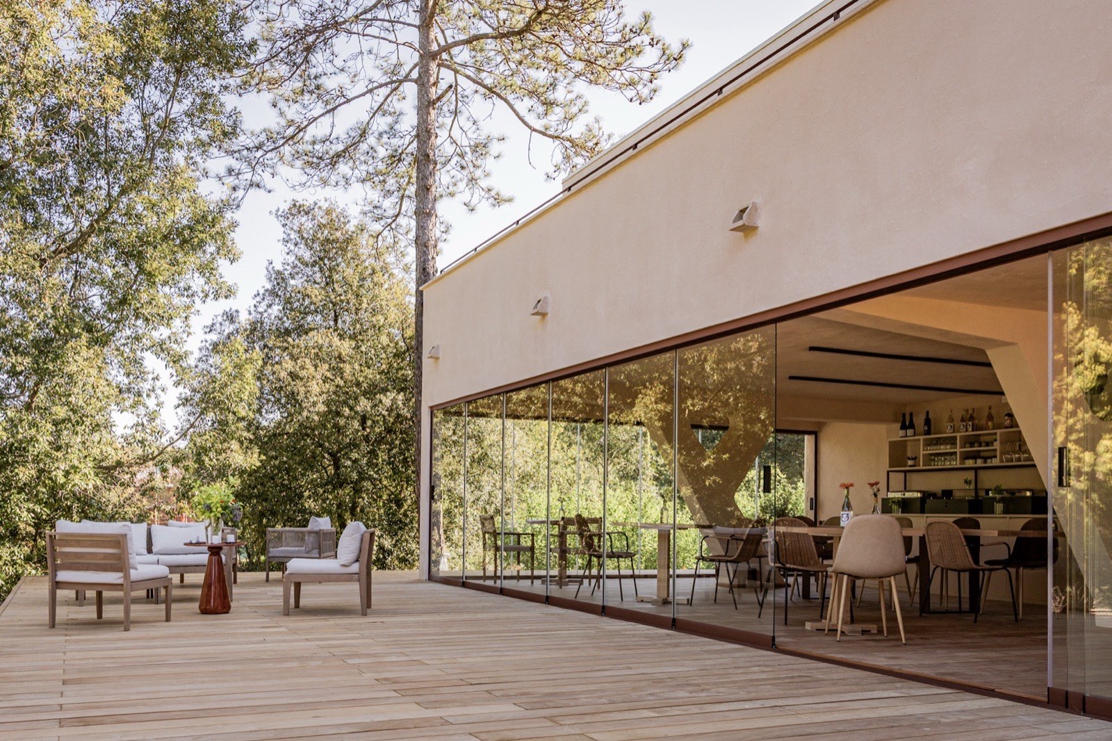 Vista esterna di Villa Sambuca, Valle Benedetta Livorno